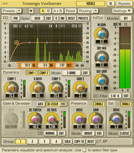 Voxengo Voxformer VST screenshot